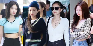 15 OOTD Fashion Airport Estetik Ala Jennie BLACKPINK, Simple Namun Begitu Chic dan Selalu Dihiasi Brand Chanel