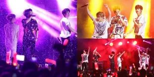 15 Potret iKON Panaskan Panggung GUDFEST, Tampil Keren Meski Tanpa Hanbin (B.I)
