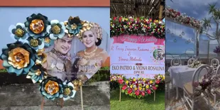 15 Potret Venue Pernikahan Venna Melinda dan Ferry Irawan di Bali, Bernuansa Romantis di Pinggir Pantai - Dipenuhi Papan Ucapan Selamat