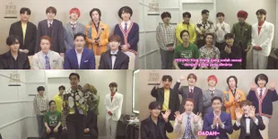 16 Potret Keseruan Super Junior Jawab Pertanyaan Fans Indonesia di Acara 'E.L.F FAN PARTY KapanLagi Korea'