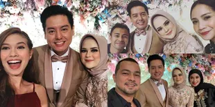 17 Potret Deretan Seleb Hadiri Resepsi Pernikahan Cut Meyriska & Roger Danuarta