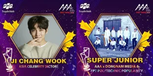24 Daftar Bintang Korea Pemenang Asia Artist Awards: Ji Chang Wook - Super Junior