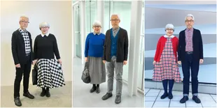 37 Tahun Nikah, Pasangan Ini Pamer Penampilan Serasi di Masa Tua