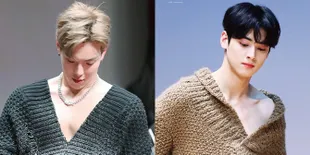5 K-Pop Idol Cowok Tampil Seksi Pakai Baju V Neck Pamer Tulang Selangka, Ada Shownu Monsta X Sampai Cha Eun Woo!