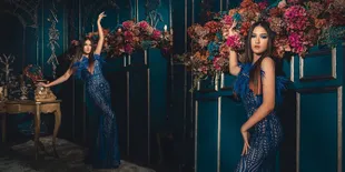 6 Photoshoot Terbaru Ochi Rosdiana Bintang Sinetron 'BUKU HARIAN SEORANG ISTRI', Elegan Bak Princess - Bikin Pangling dengan Rambut Lurus