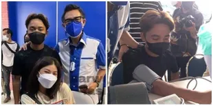 6 Potret Betrand Peto Saat Suntik Vaksin Tahap Pertama, Sempat Takut Karena Trauma di SD
