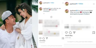 6 Potret Bukti Manis Dukungan Wijin Sang Pacar untuk Gisel di Tengah-Tengah Kasus Video Syur dan Komentar Jahat