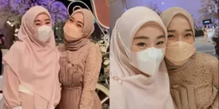 6 Potret Cantik Ririe Fairuz dan Larissa Chou di Resepsi Pernikahan Ria Ricis, Tetap Kompak dan Bahagia Tanpa Pendamping