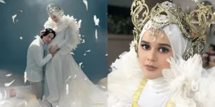 6 Potret Cut Meyriska Jalani Maternity Shoot Bareng Roger Danuarta, Tampil Cantik Bertema Guardian Angel