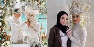 6 Potret Detail Make Up Dinda Hauw Saat Akad Nikah, Menawan dengan Bibir Merah Merekah