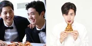 6 Potret Gantengnya Aktor Korea Jadi Model Iklan Pizza, Bikin Auto Lapar!