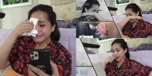 6 Potret Nagita Slavina Nangis Sesenggukan Lihat Proses Persalinan Zaskia Sungkar, Bingung Nggak Bisa Berhenti - Malah Kocak