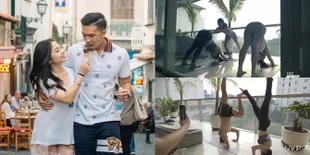 6 Potret Nikita Willy dan Indra Priawan Yoga Bareng di Rumah, Kompak Jajal Pose Rumit Berdua