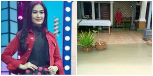 6 Potret Rumah Orangtua Iis Dahlia yang Terkena Musibah Banjir, Air Sudah Masuk Rumah-Berharap Doa Agar Surut