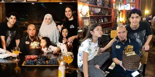 6 Potret Ulang Tahun Ahmad Dhani yang ke-48, Kekompakan Al El dan Dul Serta Mulan Jameela Jadi Sorotan