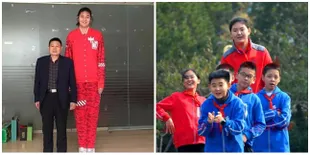 6 Potret Zhang Ziyu yang Viral Karena Memiliki Tinggi 2 Meter Padahal Masih Berusia 14 Tahun, Disebut-Sebut The Next Yao Ming