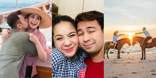 6 Tahun Menikah, Ini Deretan Foto Kemesraan Raffi Ahmad & Nagita Slavina yang Jarang Tersorot: Kecupan Manis - Selfie Berdua