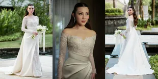 7 Detail Penampilan Haviza Devi Anjani Menikah dengan Harris Vriza, Cantik Rupawan saat Resepsi