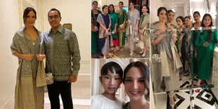 7 Foto Gaya Cantik Nia Ramadhani di Pernikahan Adinda Bakrie, Anggun & Santun dengan Kebaya