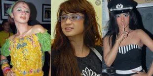 7 Foto Jadul Dewi Perssik 15 Tahun yang Lalu, Khas Dengan Tren Pipi Model Kedinginan