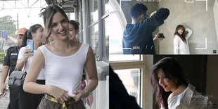 7 Foto Pemotretan Nia Ramadhani Tampil Sensual Pakai Kemeja Putih, Berkonsep Bangun Tidur Udah Cantik