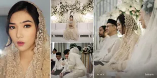 7 Foto Pengajian Pernikahan Isyana Sarasvati & Rayhan Maditra, Bernuansa Serba Putih & Penuh Bunga