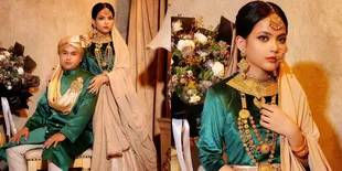 7 Foto Prewedding Putri Isnari ala Bollywood, Cantik bak Gadis India