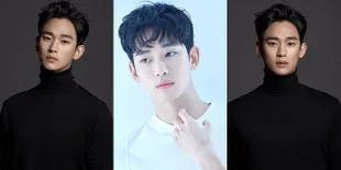7 Foto Profil Terbaru Kim Soo Hyun di Agensi Gold Medalist, Ganteng Dengan Konsep Hitam dan Putih