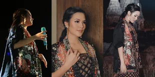 7 Foto Raisa di Panggung Batik Music Festival, Cantik Memukau Duet Bareng BCL