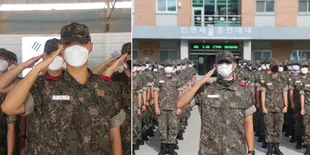 7 Foto Terbaru Lee Do Hyun yang Lagi Wamil, Ganteng Banget Pakai Seragam Tentara