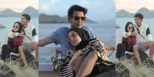 7 Gaya Bulan Madu Angga Putra 'ANAK LANGIT' di Labuhan Bajo, Romantis Banget Lho