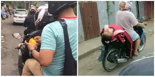 7 Kelakuan Absurd Saat Naik Motor, Bikin Geleng-Geleng Kepala