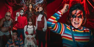 7 Pemotretan Keluarga Ruben Onsu Sambut Halloween, Sarwendah Tampil Jadi Medusa yang Cantik Sekaligus Bikin Merinding