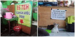 7 Pengumuman Absurd di Warung Ini Bikin Ketawa Terbahak-Bahak!