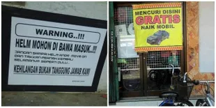 7 Peringatan Kocak Ini Bakal Bikin Maling Jadi Mikir 2 Kali