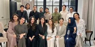 7 Potret Aaliyah Massaid Bukber dengan Teman-teman Artisnya, Mahalini - Alyssa Daguise