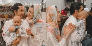 7 Potret Aqiqah Anak Kimberly Ryder dan Edward Akbar, Berlangsung Sederhana Penuh Kehangatan Keluarga