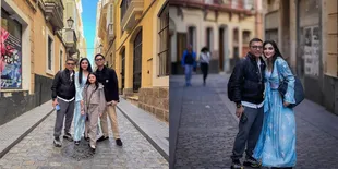 7 Potret Ashanty Liburan di Spanyol, Sempat Ditinggal sama Tour Guide Gara-Gara Kebanyakan Foto - Nikmati Keindahan Gereja Catedral hingga Monumen Bersejarah