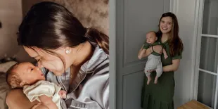 7 Potret Audi Marissa Momong Baby Anzel, Mama Muda Cantik yang Sabar dan Penuh Perhatian