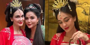 7 Potret Bridal Shower Luna Maya di Shanghai, Cantik dan Unik Pakai Kostum Tradisional Tiongkok