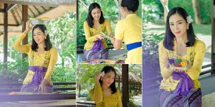 7 Potret Bunga Zainal dalam Balutan Kebaya Khas Bali, Dipuji Cantik & Buka Suara Soal Isu Pindah Agama