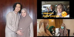 7 Potret Cut Meyriska Periksa Kandungan, Bayinya Gemuk Dengan Pipi Makin Chubby