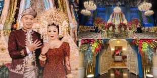 7 Potret Dekorasi Mewah di Pernikahan Nikita Willy, Penuh Bunga Segar - Bak Istana Seribu Satu Malam