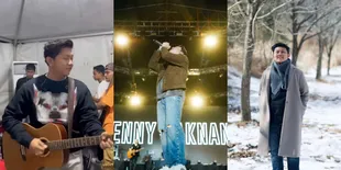 7 Potret Denny Caknan, Bagikan Momen Saat Berada di Backstage Sebelum Manggung