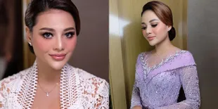 7 Potret Detail Makeup dan Kebaya Aurel Hermansyah Saat Lamaran, Disebut Tema Jatuh Cinta Karena Bersemu