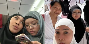 7 Potret Dewi Gita Lebaran di Tanah Suci, Bagikan Momen Umroh Bersama Putrinya yang Penuh Keajaiban
