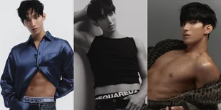 7 Potret DK SEVENTEEN Pamer Abs di Photoshoot Terbaru, Bikin CARAT Gempar Perdana Shirtless Sejak Debut