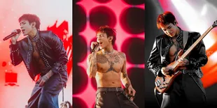 7 Potret DPR IAN Bikin Heboh Tampil Shirtless di HITC 2025, Nyanyi Sambil 'Gitar Kupetik - Bass Kubetot'