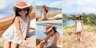 7 Potret Gempi Liburan di Pulau Padar Labuan Bajo, Dibilang Semangkanya Gading
