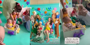 7 Potret Geng The Bumils Nagita Slavina Photoshoot Bareng Lagi, Kini Ganti Personel - Masing-masing Gendong Buah Hati Kesayangan